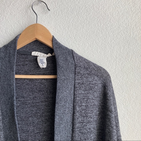 H&M Grey Cocoon Cardigan - Picture 2 of 4